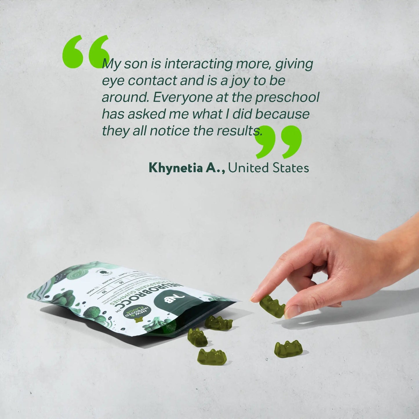 NeuroBrocc Sulforaphane Supplement 60 Gummies